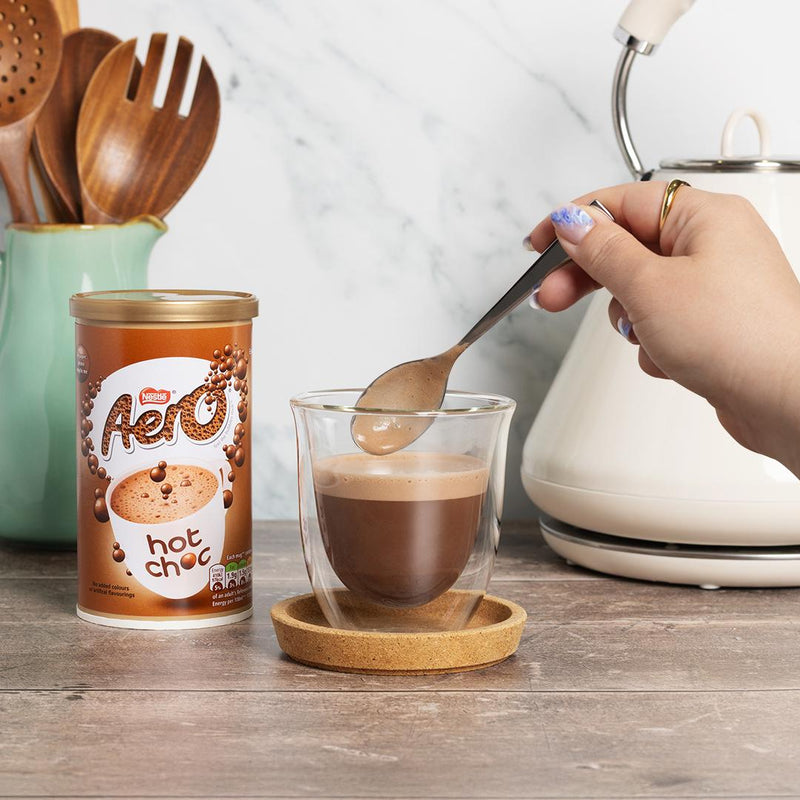 Aero Instant Hot Chocolate Powder Jar 288g - British product