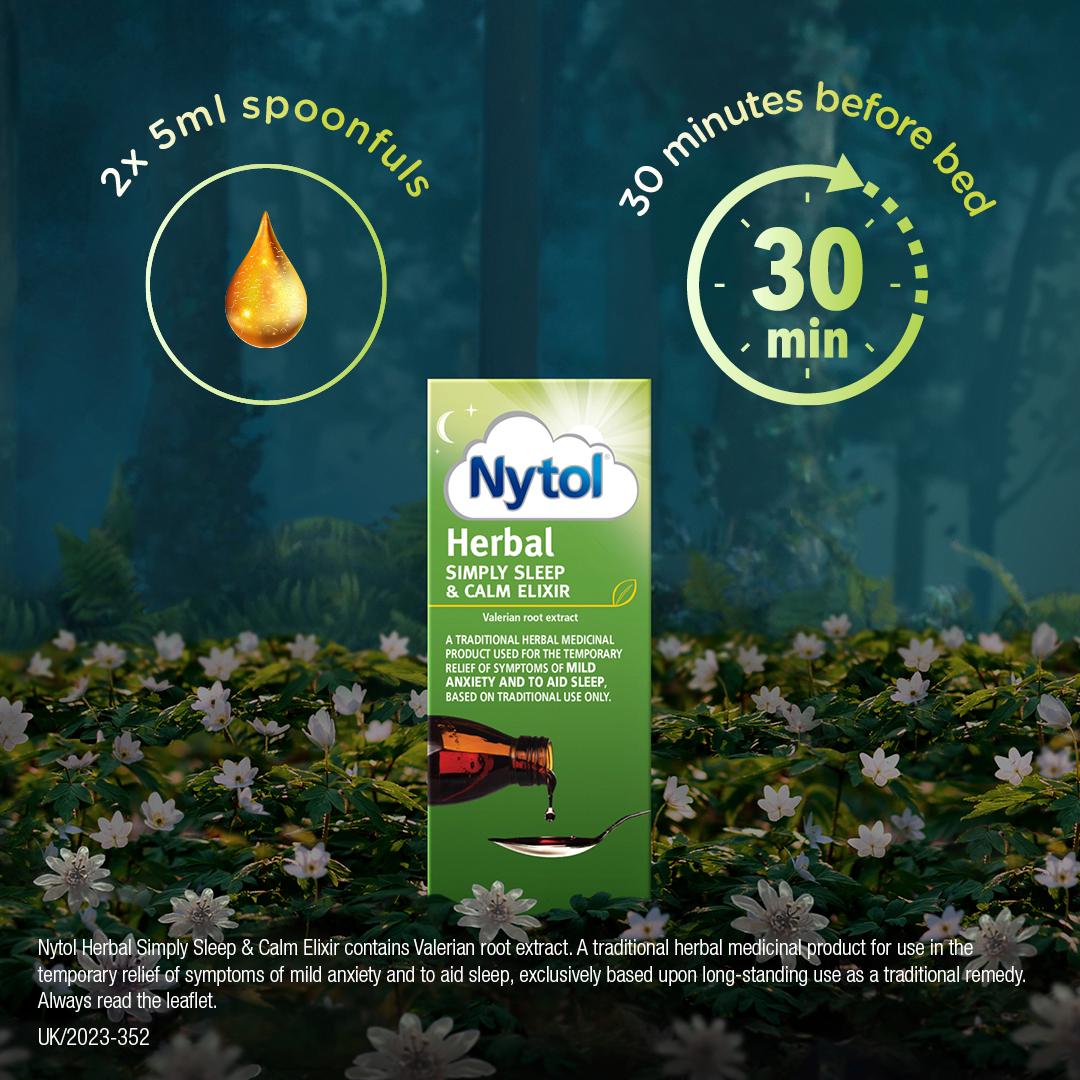 Nytol Simply Sleep & Calm Elixir 100ml, UK version