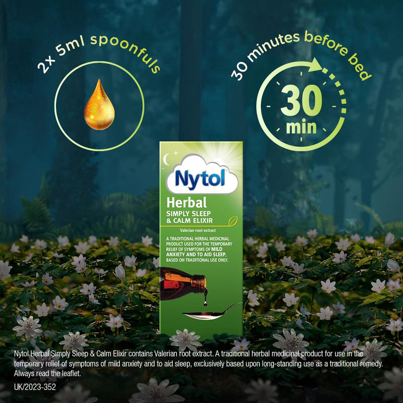 Nytol Simply Sleep & Calm Elixir 100ml, UK version