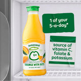Innocent pure orange juice with bits 1.35L, imported from the UK