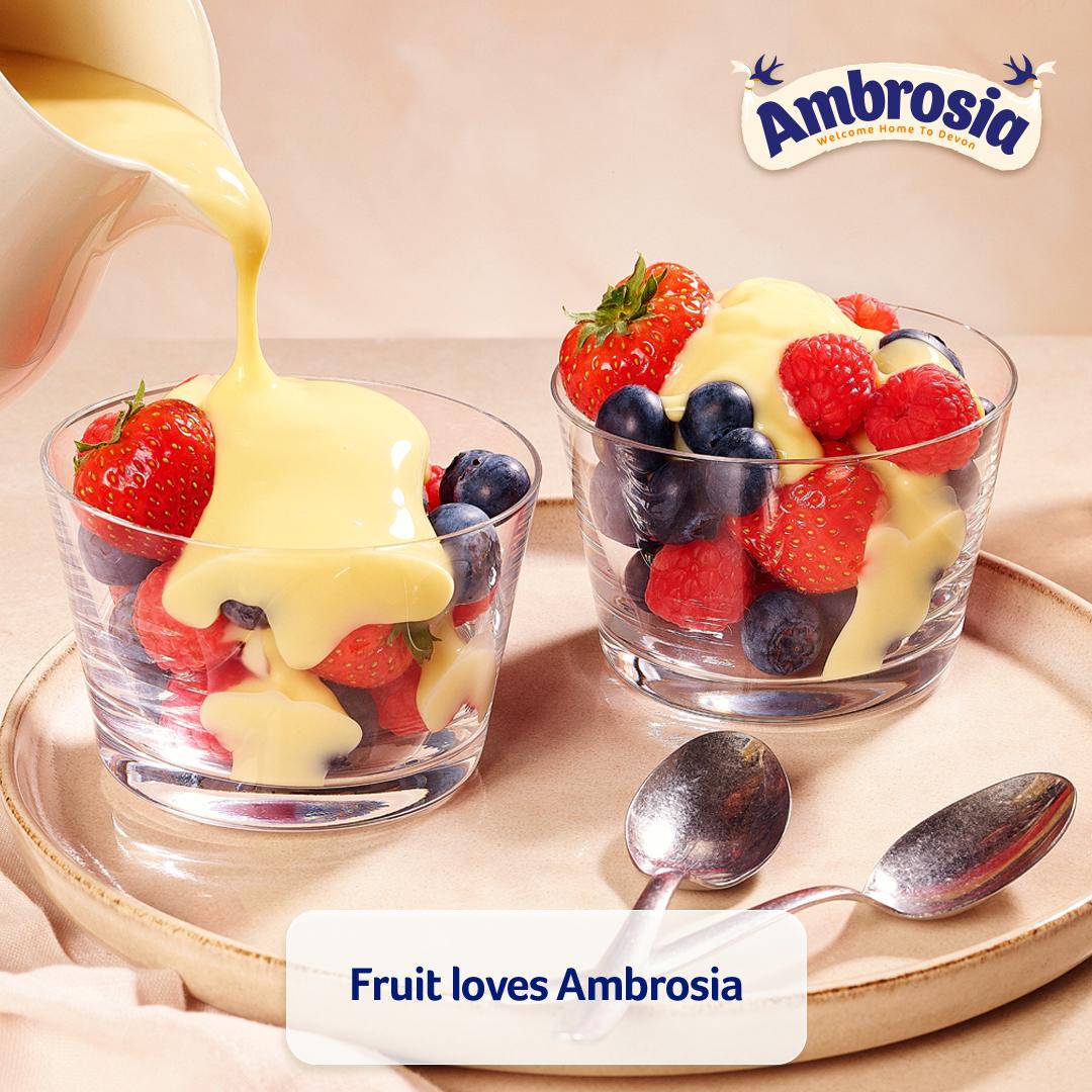 Ambrosia Devon custard 400g, imported from the UK
