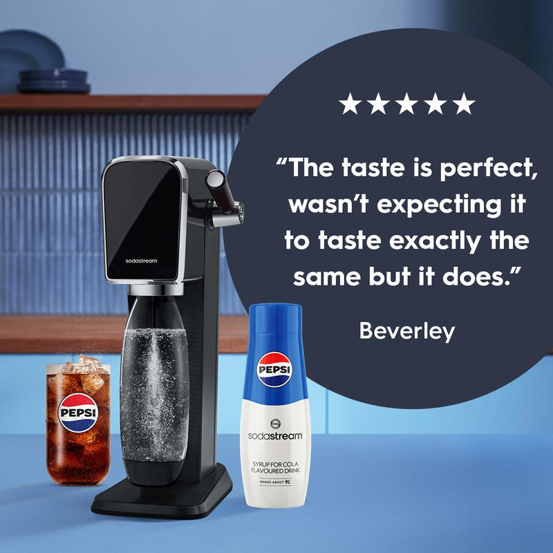Pepsi SodaStream cola syrup 440ml, imported from the UK