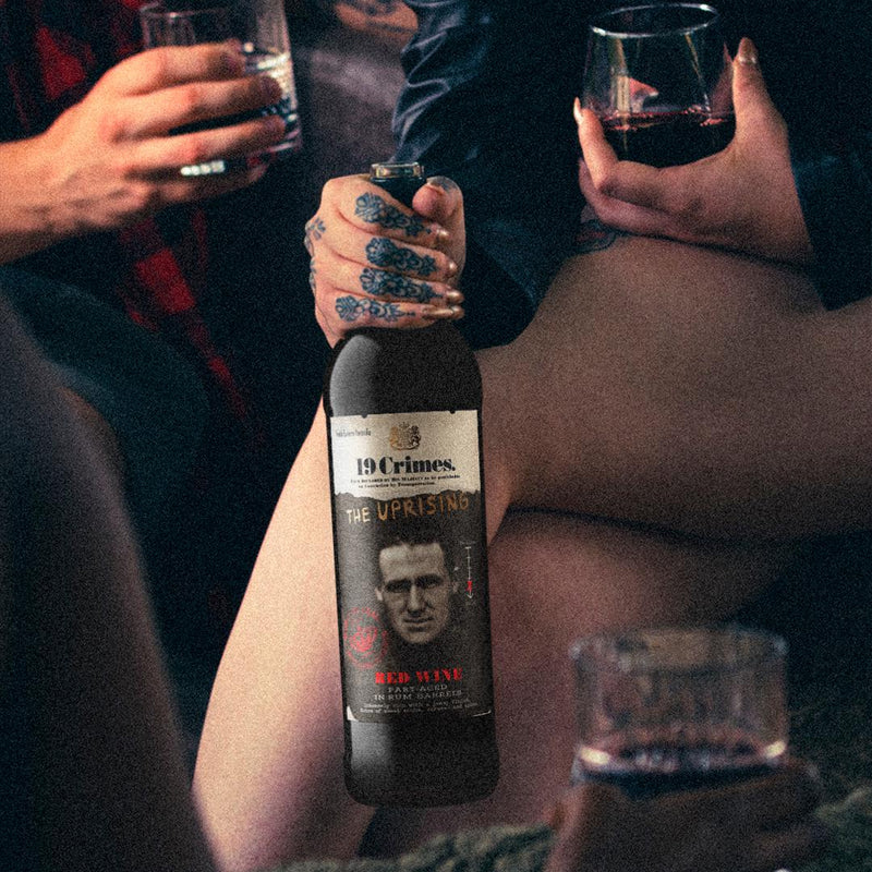 19 Crimes The Uprising red wine 75cl (British brand)