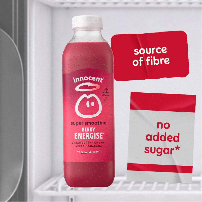 Innocent Berry Energise super smoothie 300ml - British product