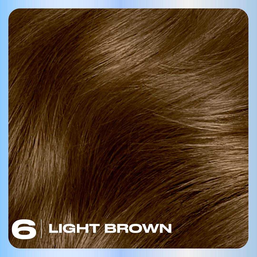 Clairol Nice'N Easy Light Brown 6 hair dye - British product