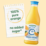 Innocent orange juice smooth 900ml (British brand)