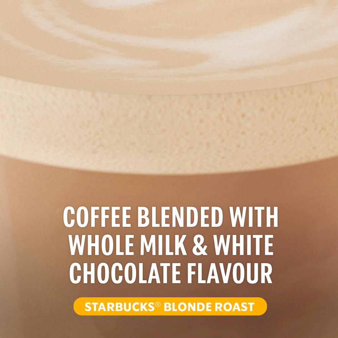 Starbucks White Mocha coffee pods 6 drinks, imported from the UK