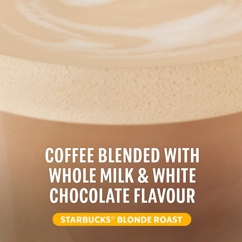 Starbucks White Mocha coffee pods 6 drinks, imported from the UK