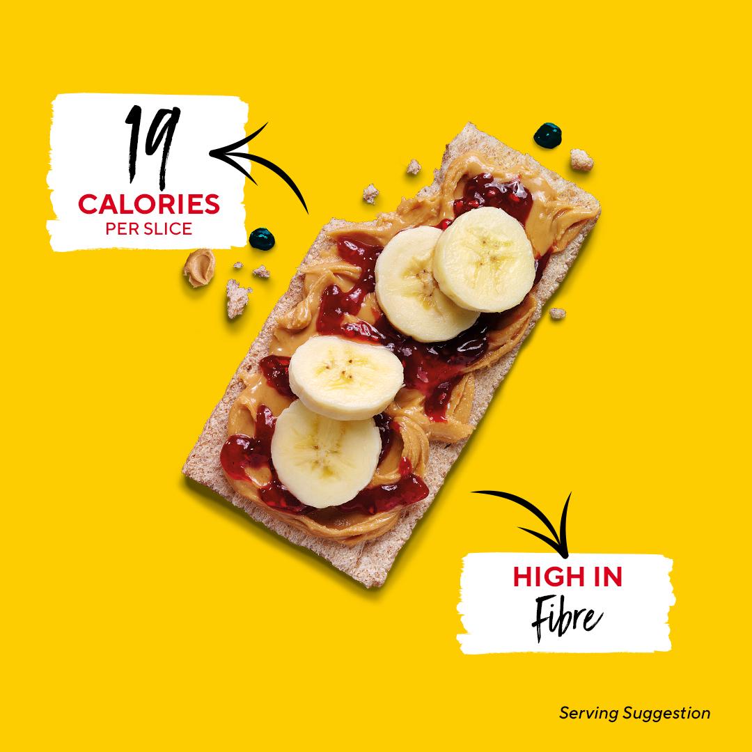Ryvita crackerbread wholegrain 125g (British brand)