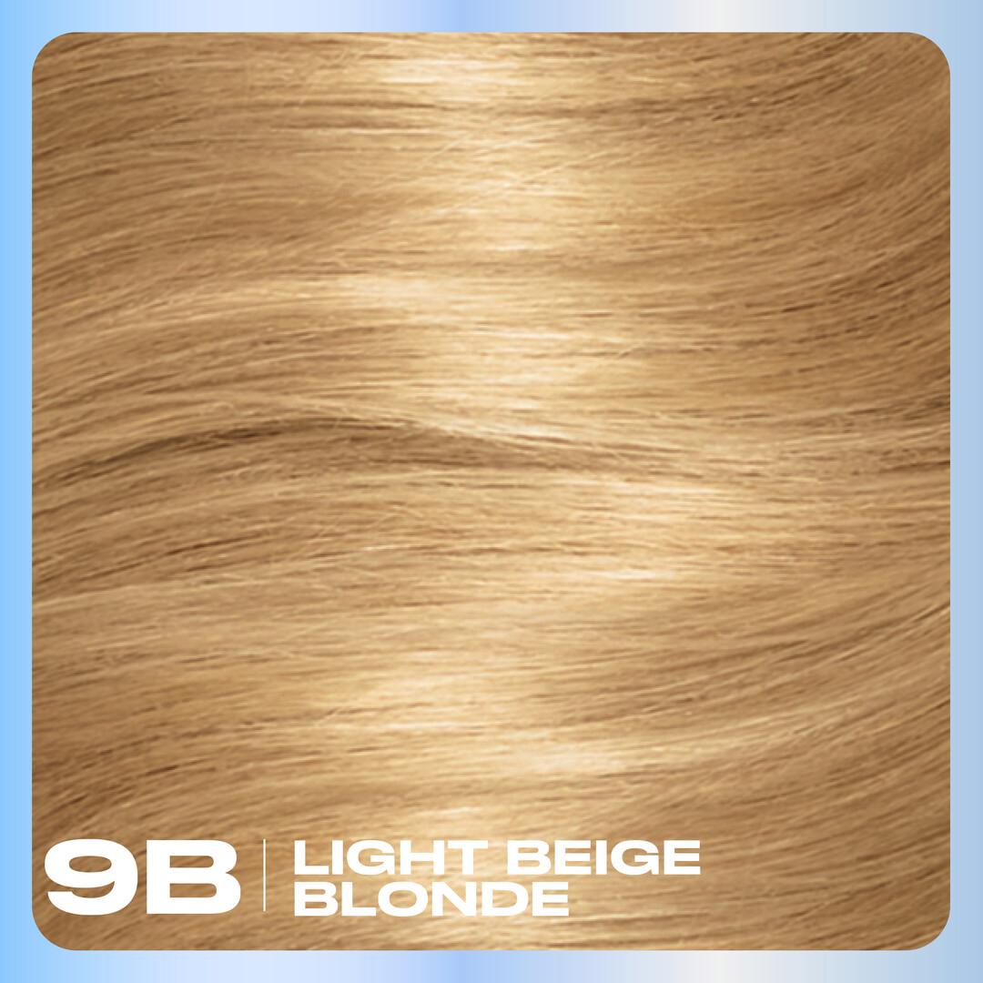 Clairol Nice'N Easy Light Beige Blonde 9B permanent hair dye (British brand)