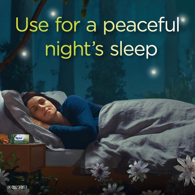 Nytol Herbal Simply Sleep tablets 21, imported from the UK
