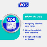 VO5 hair putty rework 150ml, imported from the UK