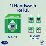 Carex Aloe Vera hand wash refill 1L, UK version