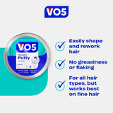 VO5 hair putty rework 150ml, imported from the UK