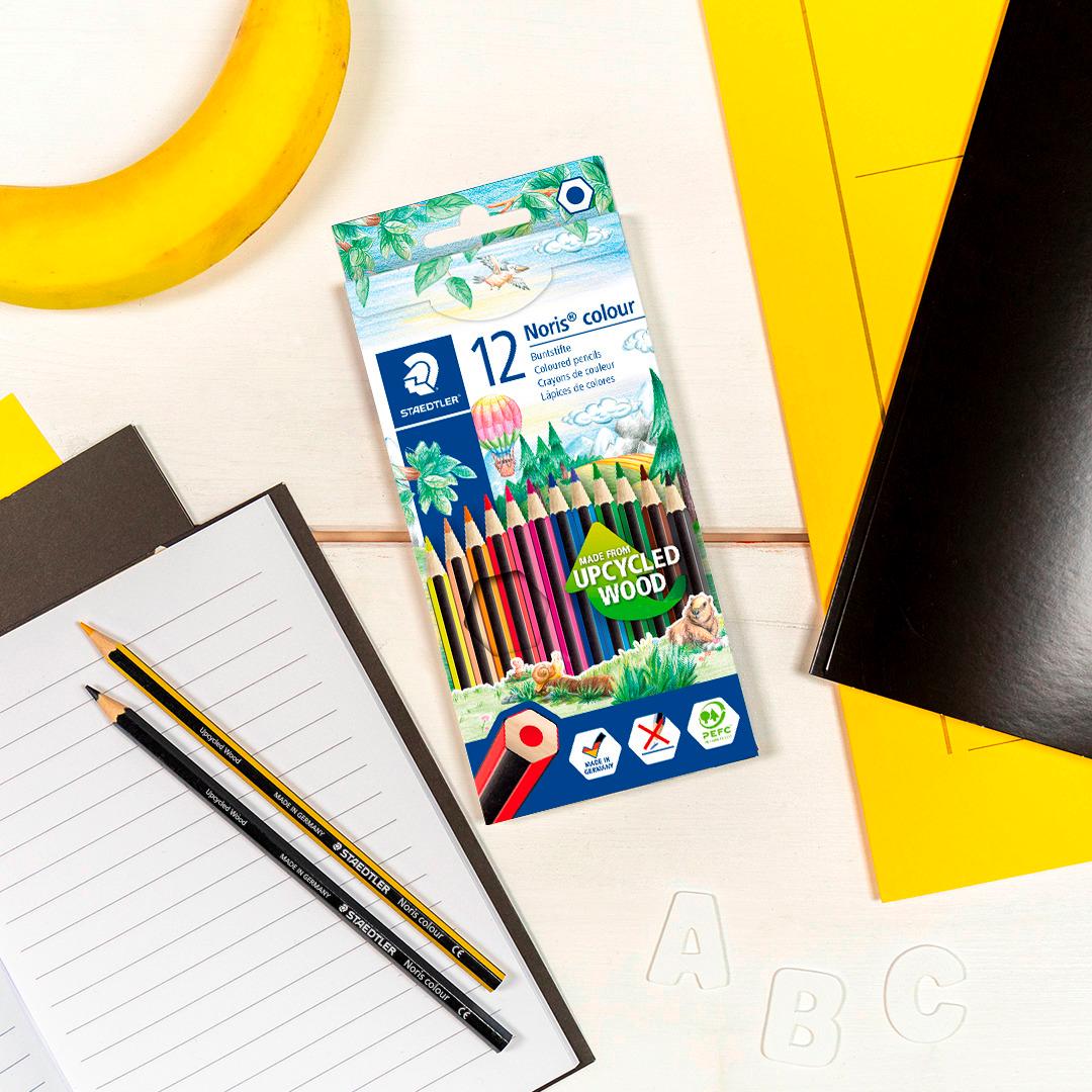Staedtler Noris colour pencils pack of 12, imported from the UK
