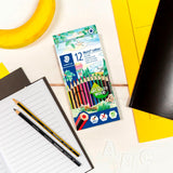 Staedtler Noris colour pencils pack of 12, imported from the UK
