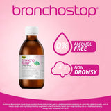 Bronchostop cough syrup 120ml, imported from the UK