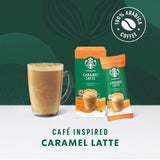 Starbucks caramel latte instant coffee sachets 5x23g - British product