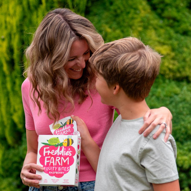 Freddie's Farm fruit shapes raspberry 5x20g - British product