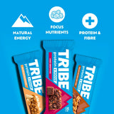 Tribe Protein Bar Peanut Butter Choc Chip 60g (British brand)