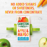 Cawston Press apple and mango juice drink 3x200ml, UK version