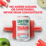 Cawston Press Rhubarb Sparkling Juice 330ml - British product