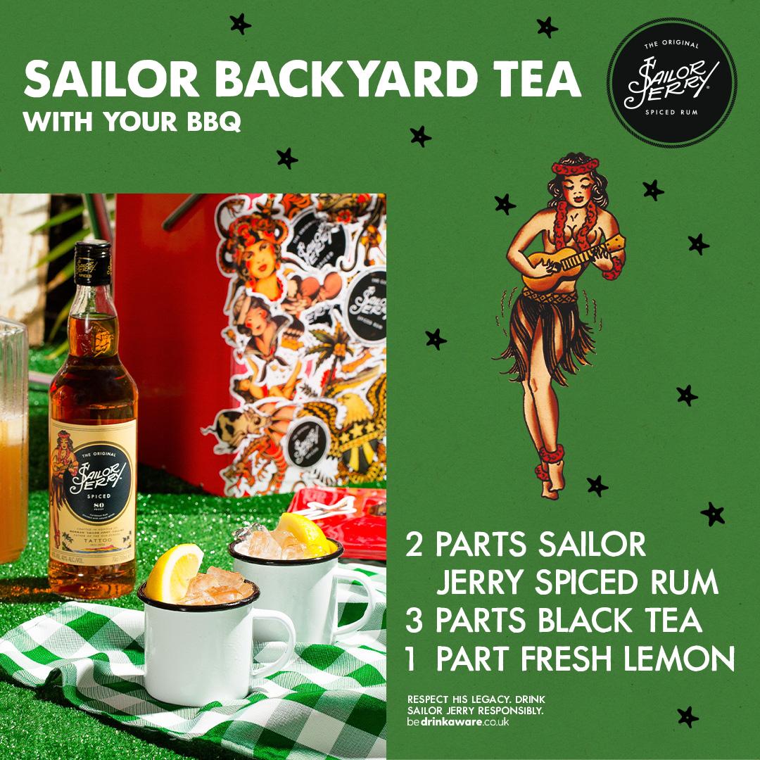 Sailor Jerry spiced Caribbean rum 70cl bottle - British product