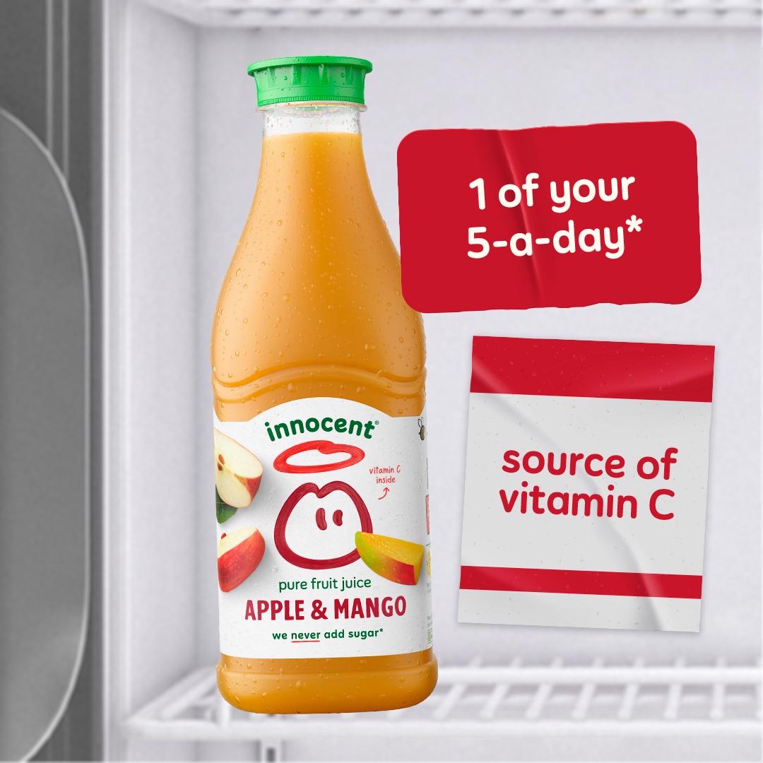 Innocent Apple and Mango Juice 900ml - British product