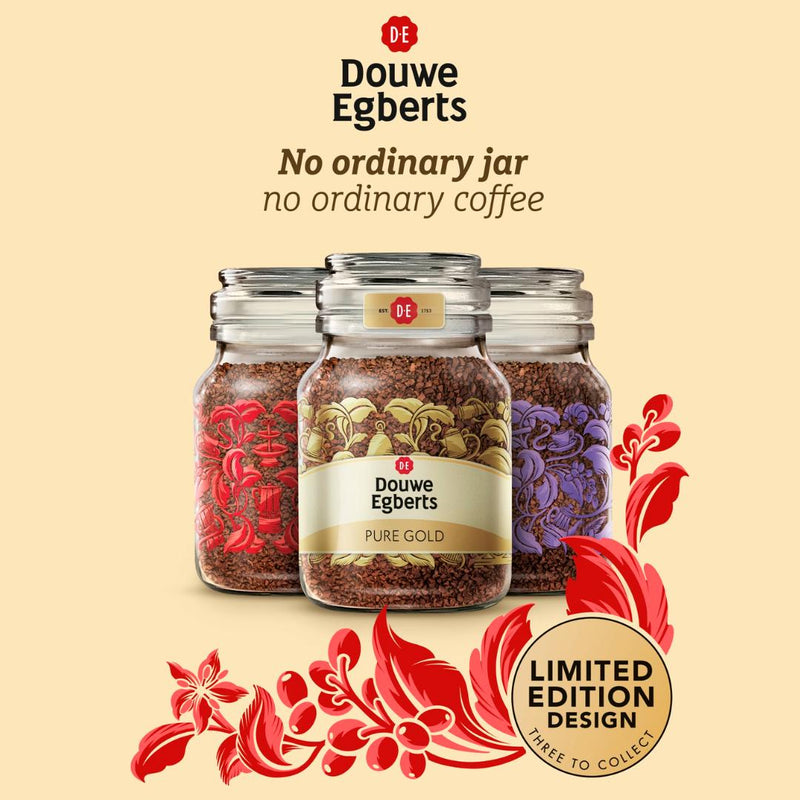 Douwe Egberts Pure Gold instant coffee 190g, UK version
