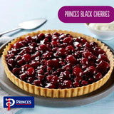Princes black cherry fruit filling 410g (British brand)