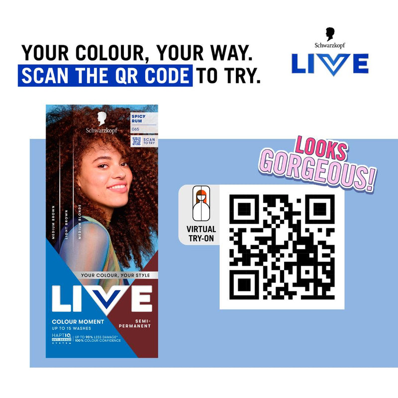 Schwarzkopf Spicy Rum semi permanent hair dye - British product