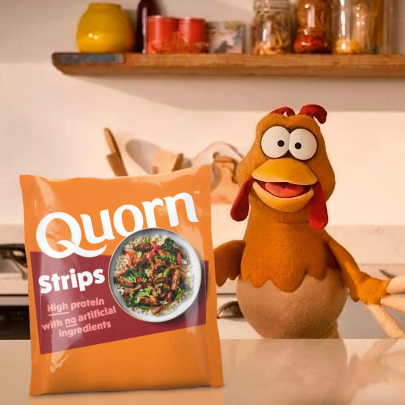 Quorn Strips 300g meat free savoury strips - British product