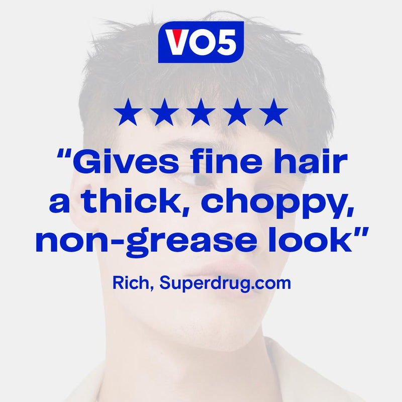 VO5 Extreme Style Matt Hair Clay 75ml, imported from the UK
