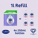 Carex Sensitive Hand Wash Refill 1L, UK version