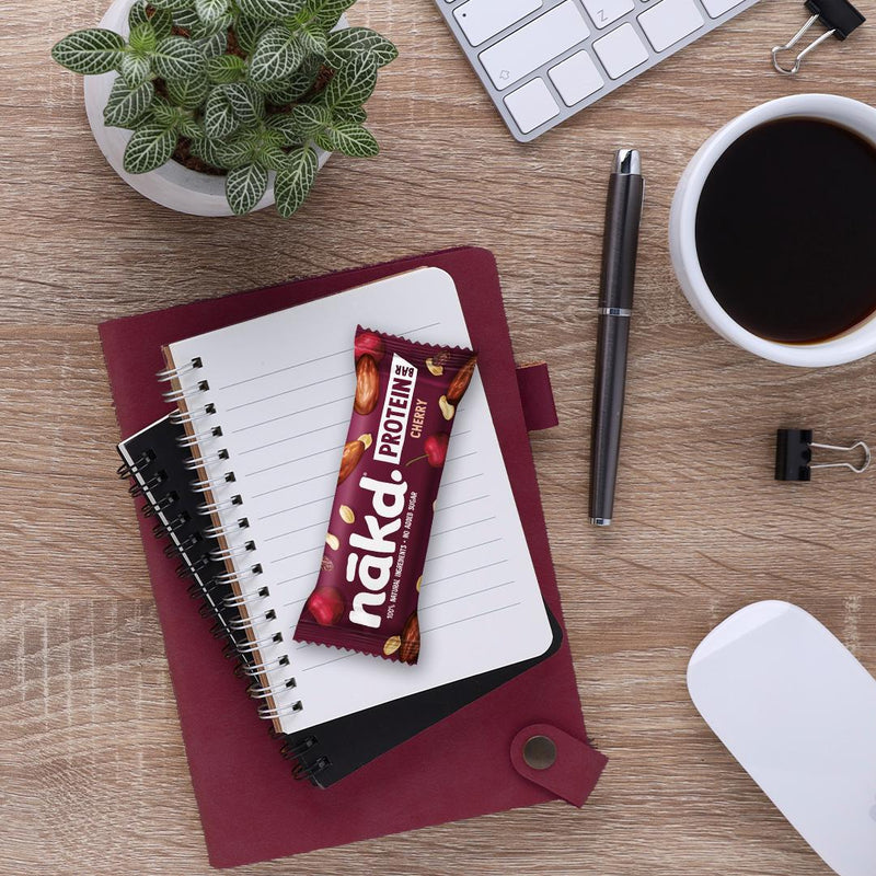 Nakd cherry fruit & nut protein bars 3x45g (British brand)