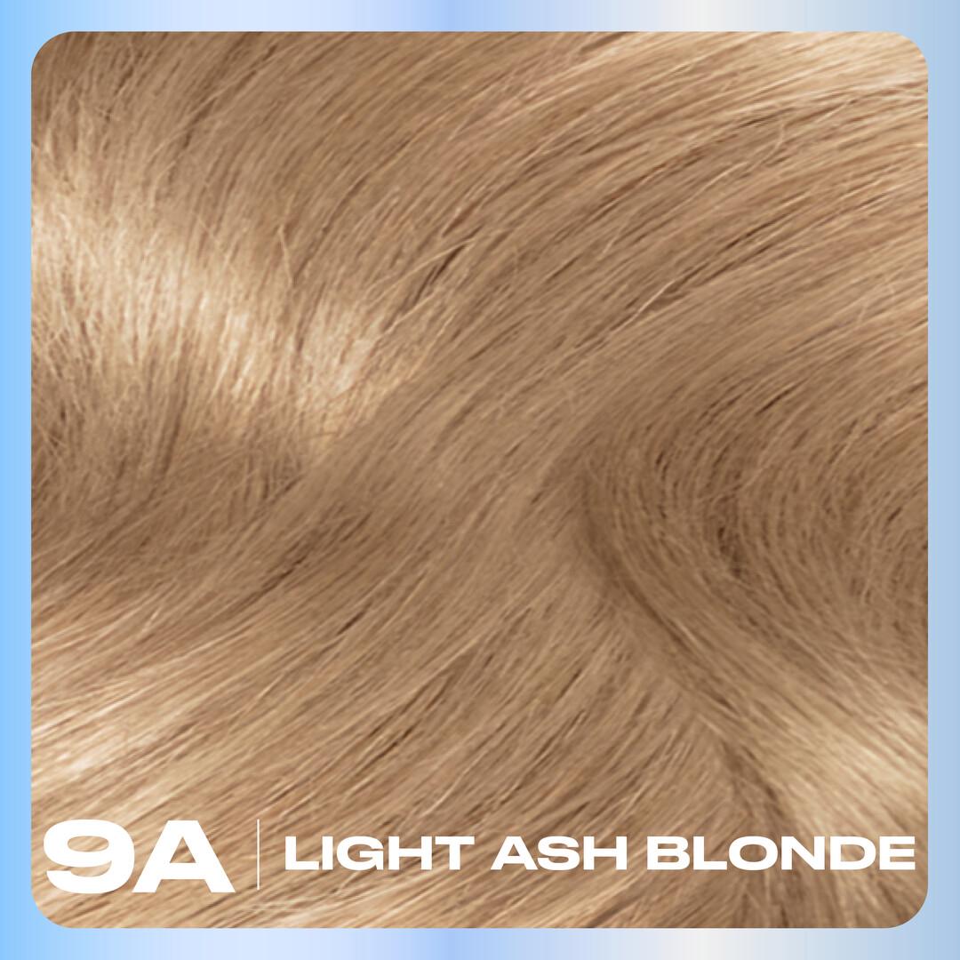 Clairol Nice'N Easy light ash blonde 9A permanent hair dye, imported from the UK