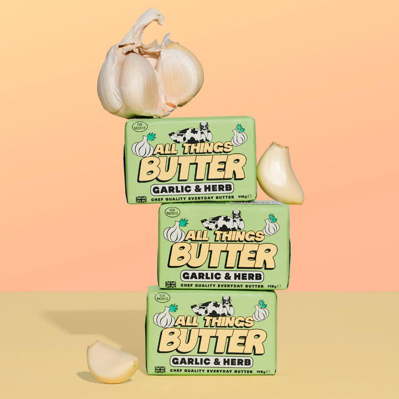 All Things Butter Garlic & Herb Butter 115g - British product
