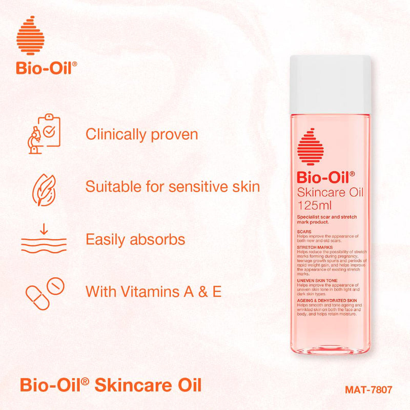 Bio-Oil Skincare Oil for scars and stretch marks 60ml, imported from the UK
