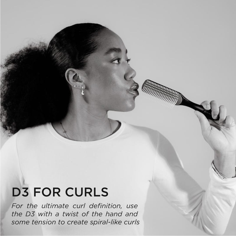 Denman D3 original curl definer styler 7 row brush (British brand)