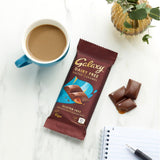 Galaxy dairy free salted caramel chocolate bar 100g, imported from the UK
