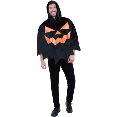 Superdrug Smiffys Pumpkin Poncho Adult Unisex- Buy online at McGrocer