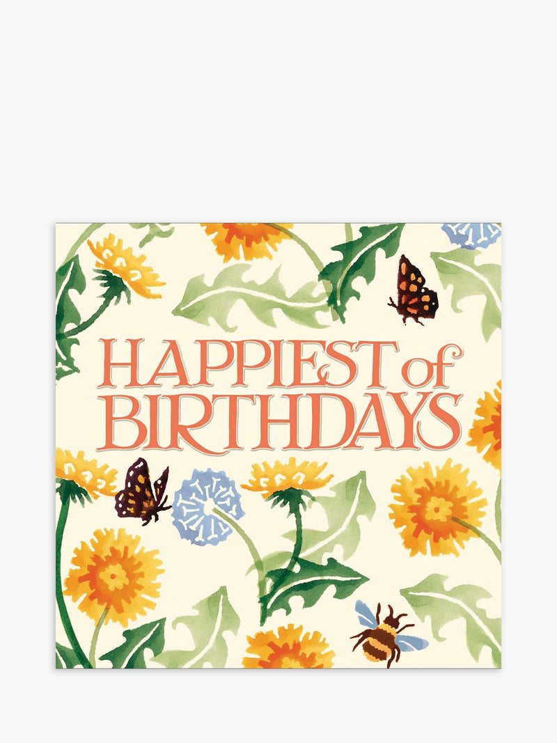 Happy Birthday Greeting Card with Envelope, FSC Certified and Recyclable
