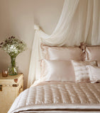 Gingerlily Silk Windsor Square Cushion 40cm x 40cm, UK version