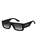 Marc Jacobs black rectangular flap top sunglasses, UK version
