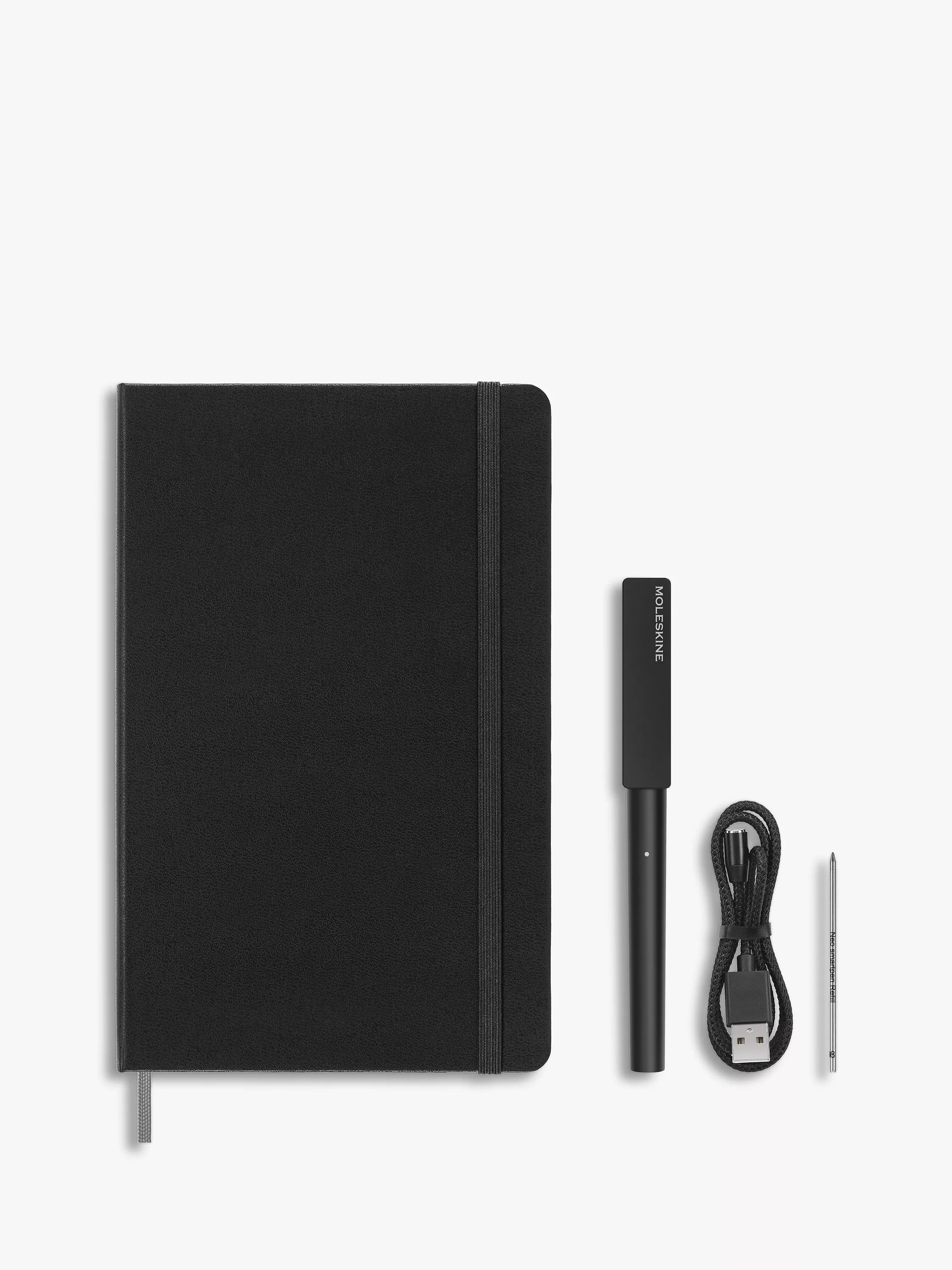 Moleskine Smart Writing Notebook and Pen Set large ruled (British brand)