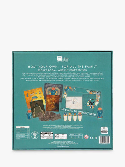 John Lewis Talking Tables Host Your Own Egyptian Pyramid Escape Room Game - اشترِ عبر الإنترنت من McGrocer