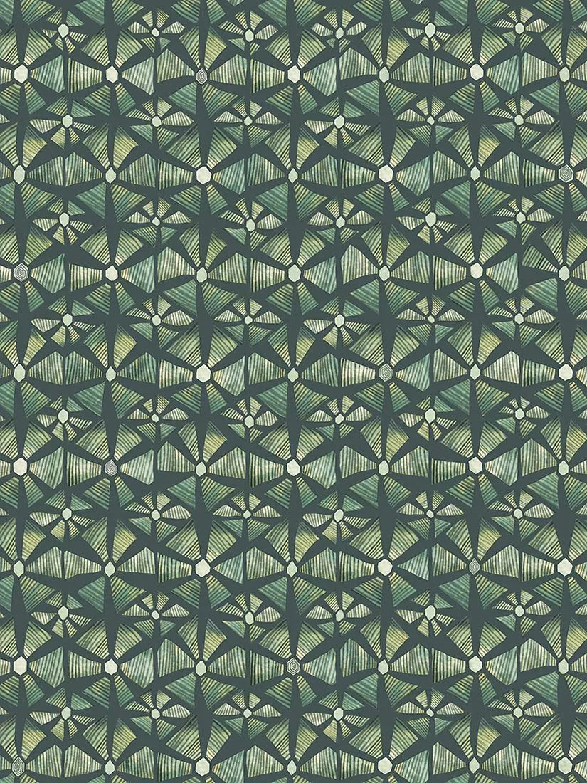 Cole & Son Kalahari wallpaper roll, geometric pattern, imported from the UK