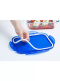 Pyrex glass rectangular dish with lid 3.3L, UK version