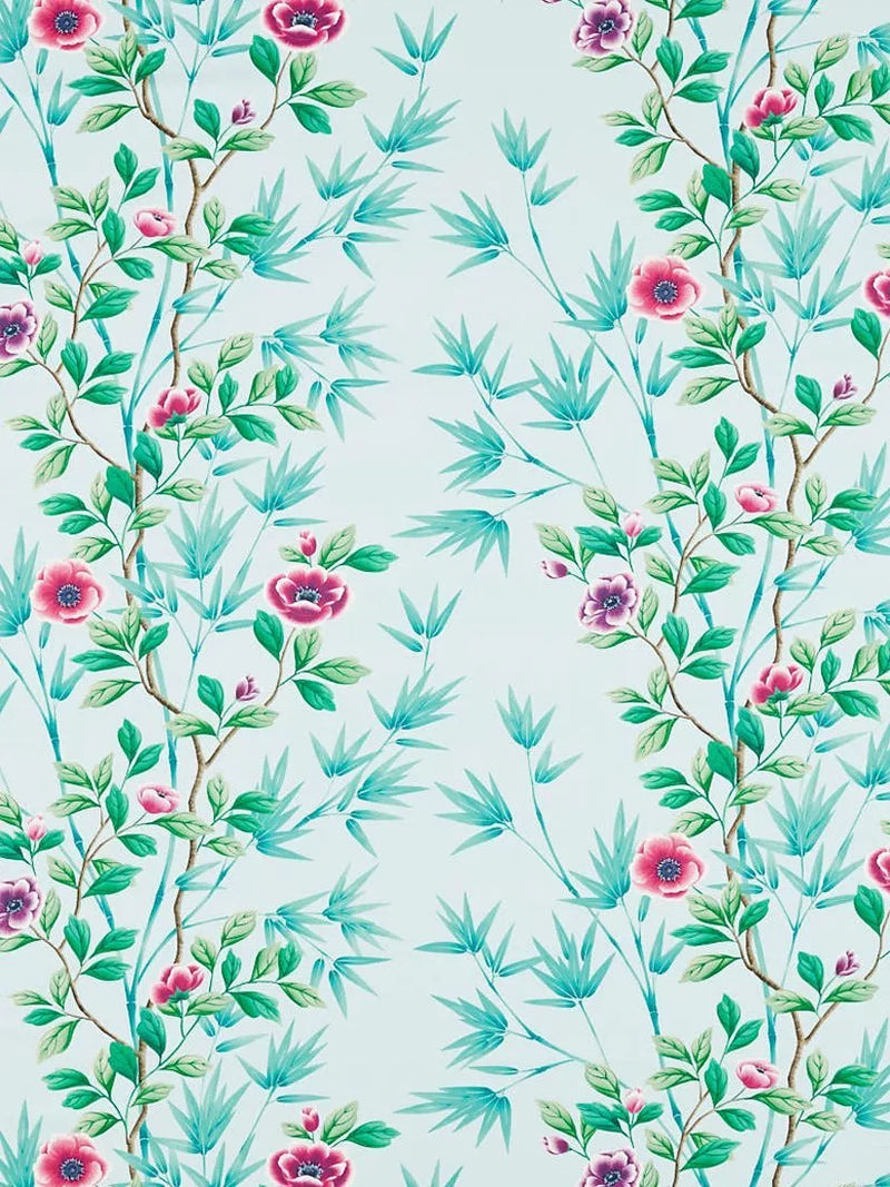 Harlequin Lady Alford cotton satin blend furnishing fabric - British product
