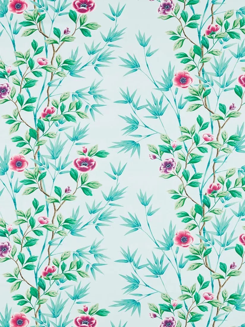 Harlequin Lady Alford cotton satin blend furnishing fabric - British product